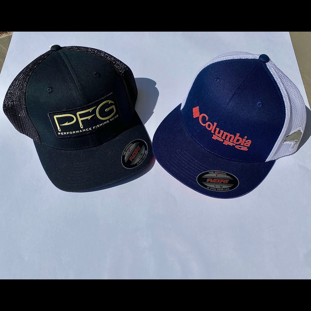 New Columbia PFG Hats with tags, $40 for both